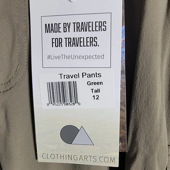 Men's Olive Cargo Pants - Picture 7 of 7